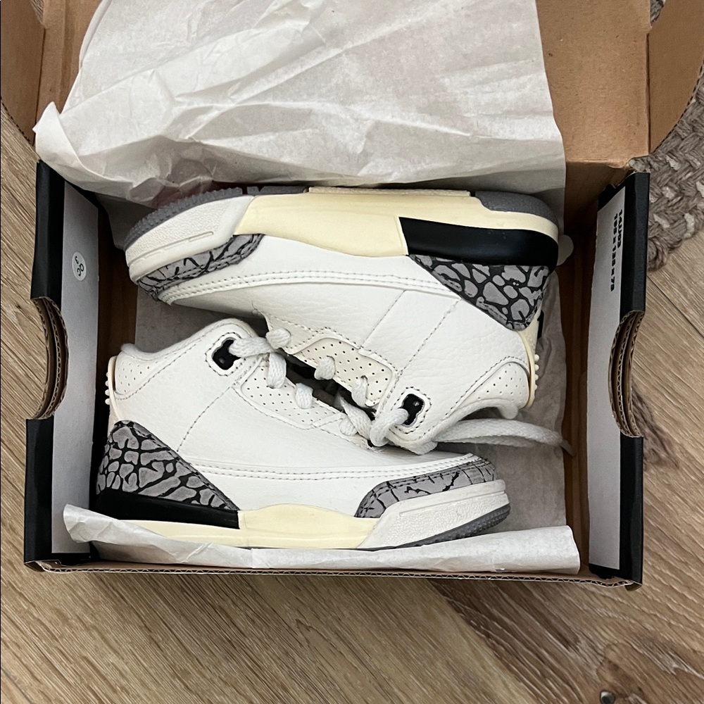 Jordan 3 Retro White Cement Reimagined (TD), 6C